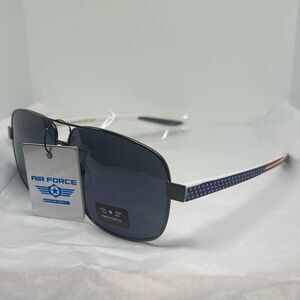 Air Force Patriotic Aviator Sunglasses – Model AV5194-USA – UV Protection, Stars